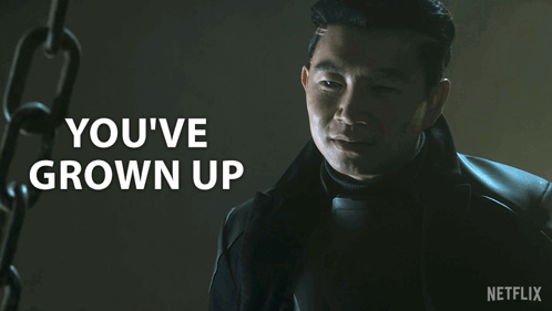 Man With Chain Says You've Grown Up