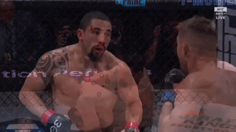 Man With Chest Tattoo Boxing Another Man GIF