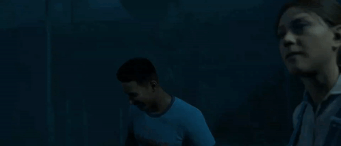 Man With Chest Tattoo Boxing Another Man GIF