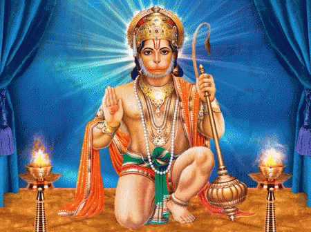 Man With Crown Holding Spear GIF