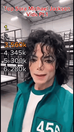 Man With Curly Hair In Green Jacket 456 GIF