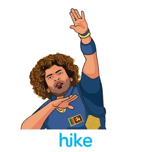 Man With Curly Hair Saying Hike