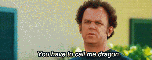 Man With Curly Hair Says You Have to Call Me Dragon