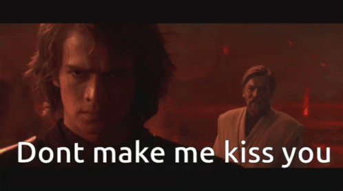 Man with Do Not Kiss Me