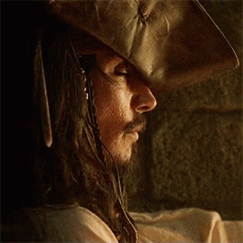 Man With Dreadlocks and Beard as Jack Sparrow