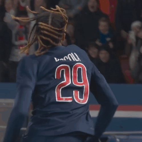 Man With Dreadlocks In FFF Shirt GIF