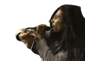 Man with Dreadlocks Singing