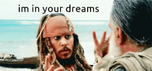 Man With Dreadlocks Talking to Another Man Im In Your Dreams