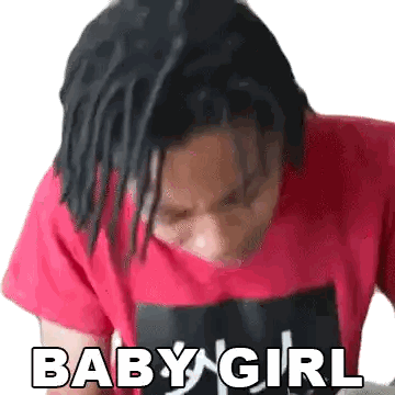 Man with Dreadlocks Wearing Baby Girl Shirt