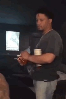 Man with Ear Buds Says No It's Okay Netflix Ad