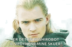 Man With Er Det Fn Sushirobot Alveoyne Mine Skuer