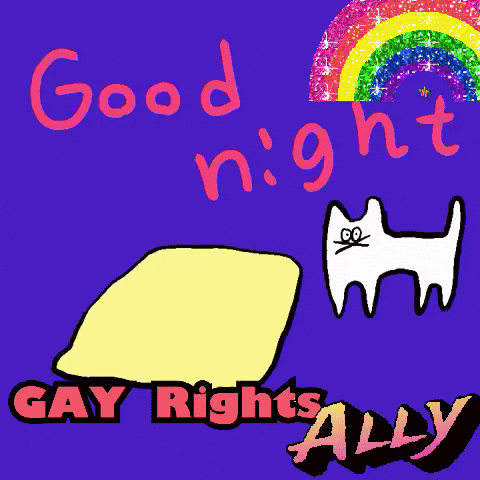 Man With Eyes Closed Saying Gayyyyy