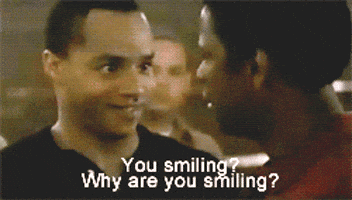 Man With Eyes Closed Saying This Is Easy GIF