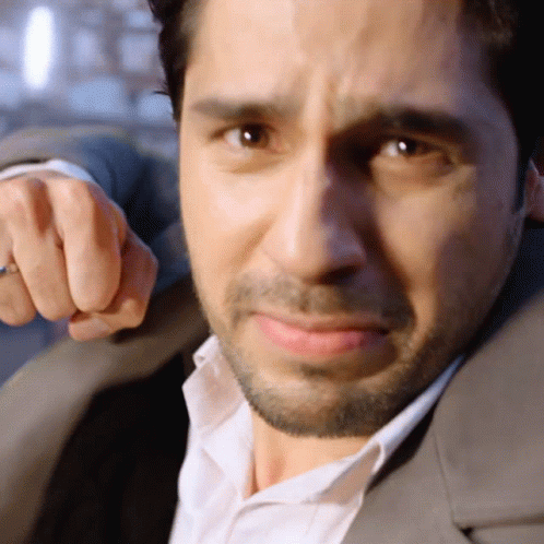 Man With Fist In The Air GIF