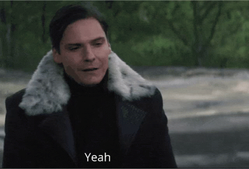 Man With Fur Collar Saying Yeah GIF