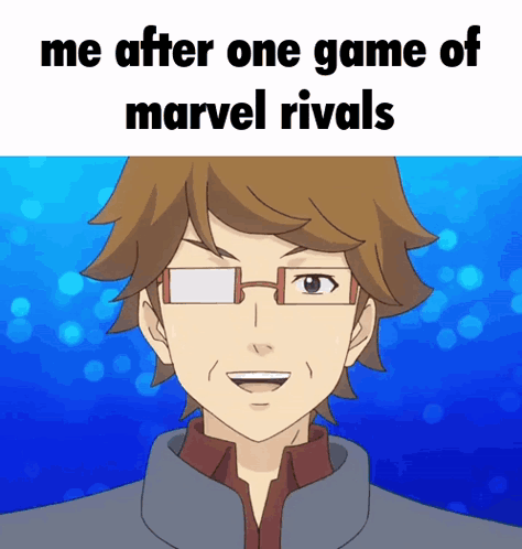 Man with Glasses After Marvel Rivals Game