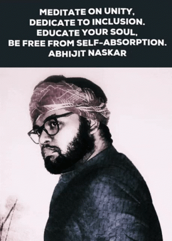 Man with Glasses and Bandana