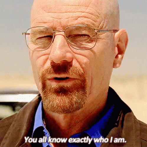 Man With Glasses and Beard Saying You All Know Exactly Who I Am