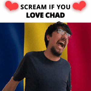 Man With Glasses And Beard Screaming GIF