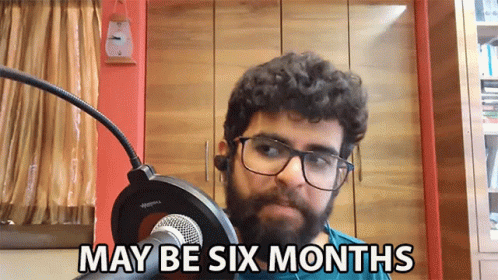 Man With Glasses And Beard Speaking GIF