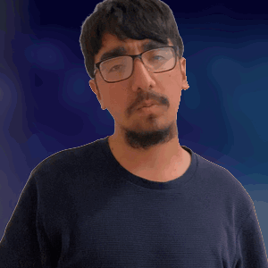 Man With Glasses and Beard Waving Hand