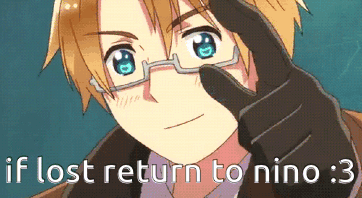Man with Glasses and Black Glove Says If Lost Return to Nino