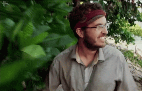 Man With Glasses and Buff Headband