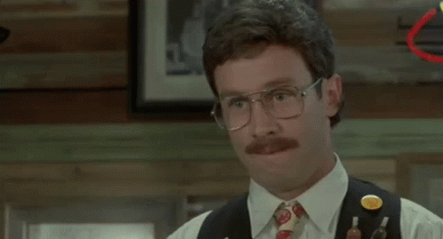Man with Glasses and Mustache