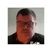 Man with Glasses and Mustache