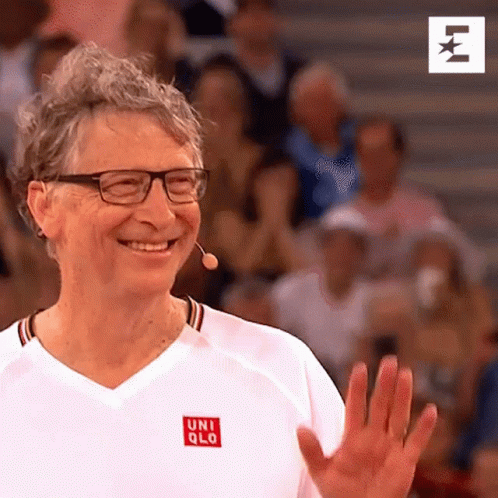 Man with Glasses and White Shirt Uniqlo