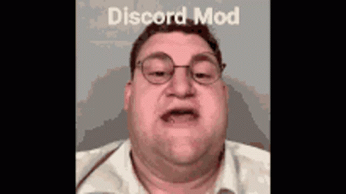Man With Glasses Funny Face Discord Mod