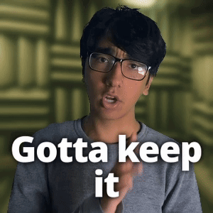 Man With Glasses Gotta Keep