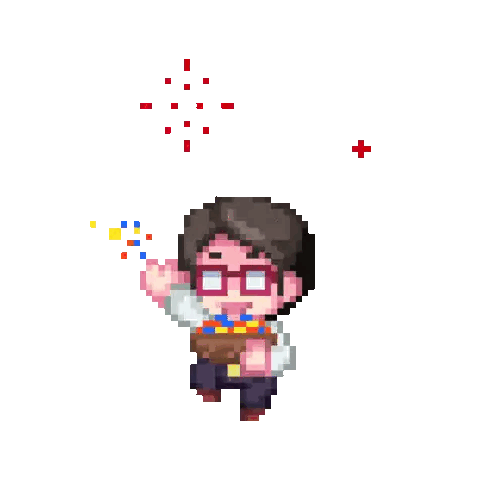 Man With Glasses Holding Cake