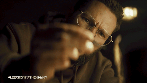 Man With Glasses #leeroninstthemummy