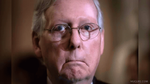 Man With Glasses Making Funny Face GIF