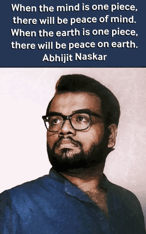 Man With Glasses Quote by Abhijit Naskar