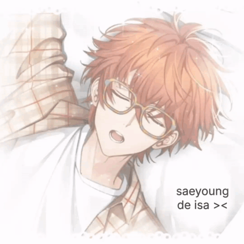 Man With Glasses Saeyoung De Isa GIF