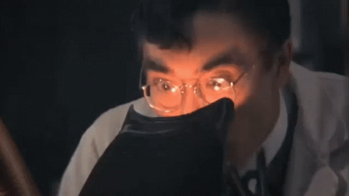 Man With Glasses Saying Holy Toledo GIF