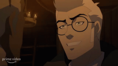 Man With Glasses Saying I Can't Say I Blame You