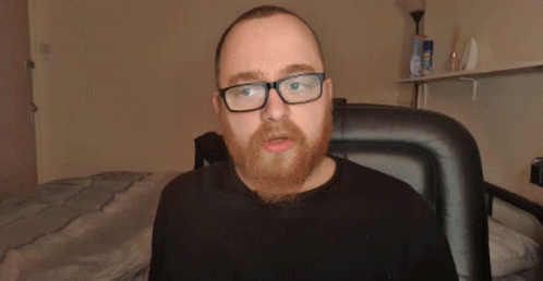 Man With Glasses Says Just Go to Sleep