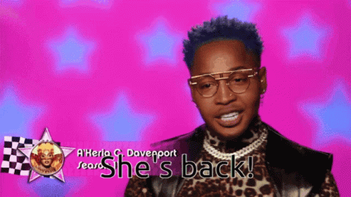 Man with Glasses Says She s Back