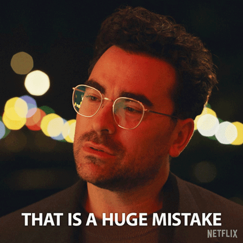 Man With Glasses Says That Is a Huge Mistake Netflix
