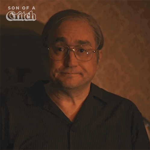 Man with Glasses Says You Okay