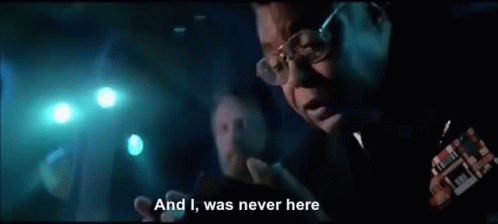 Man With Glasses Talking Into Microphone GIF