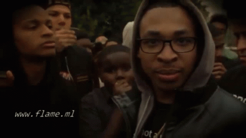 Man With Glasses Tells Crowd You're a Victim