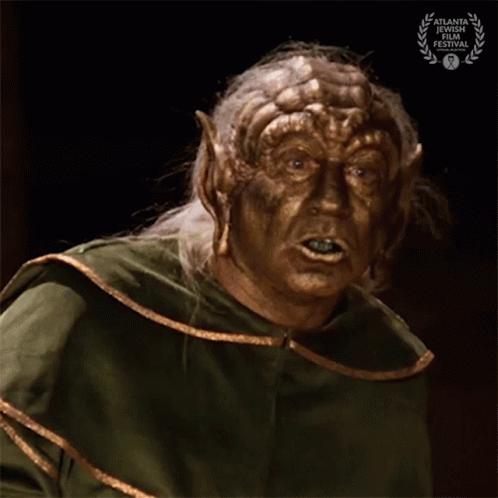 Man With Gold Face Paint And Atlanta International Film Festival Award GIF