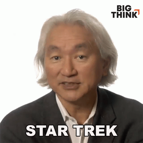 Man With Gray Hair Says Star Trek