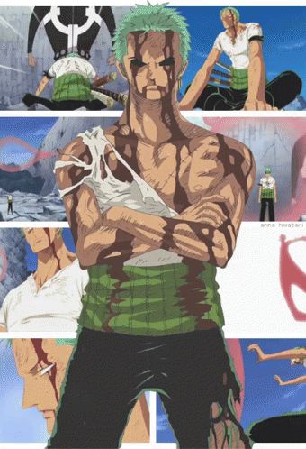 Man With Green Hair And White Shirt GIF