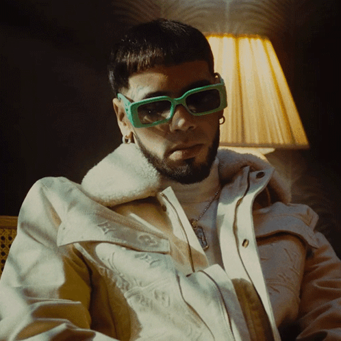 Man With Green Sunglasses And White Jacket Gucci GIF