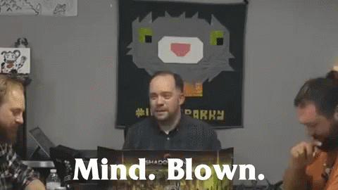 Man with Hands on Head Mind Blown